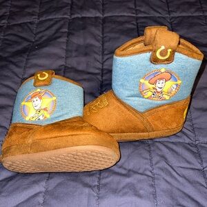 Toddler slipper boots. Toy Story